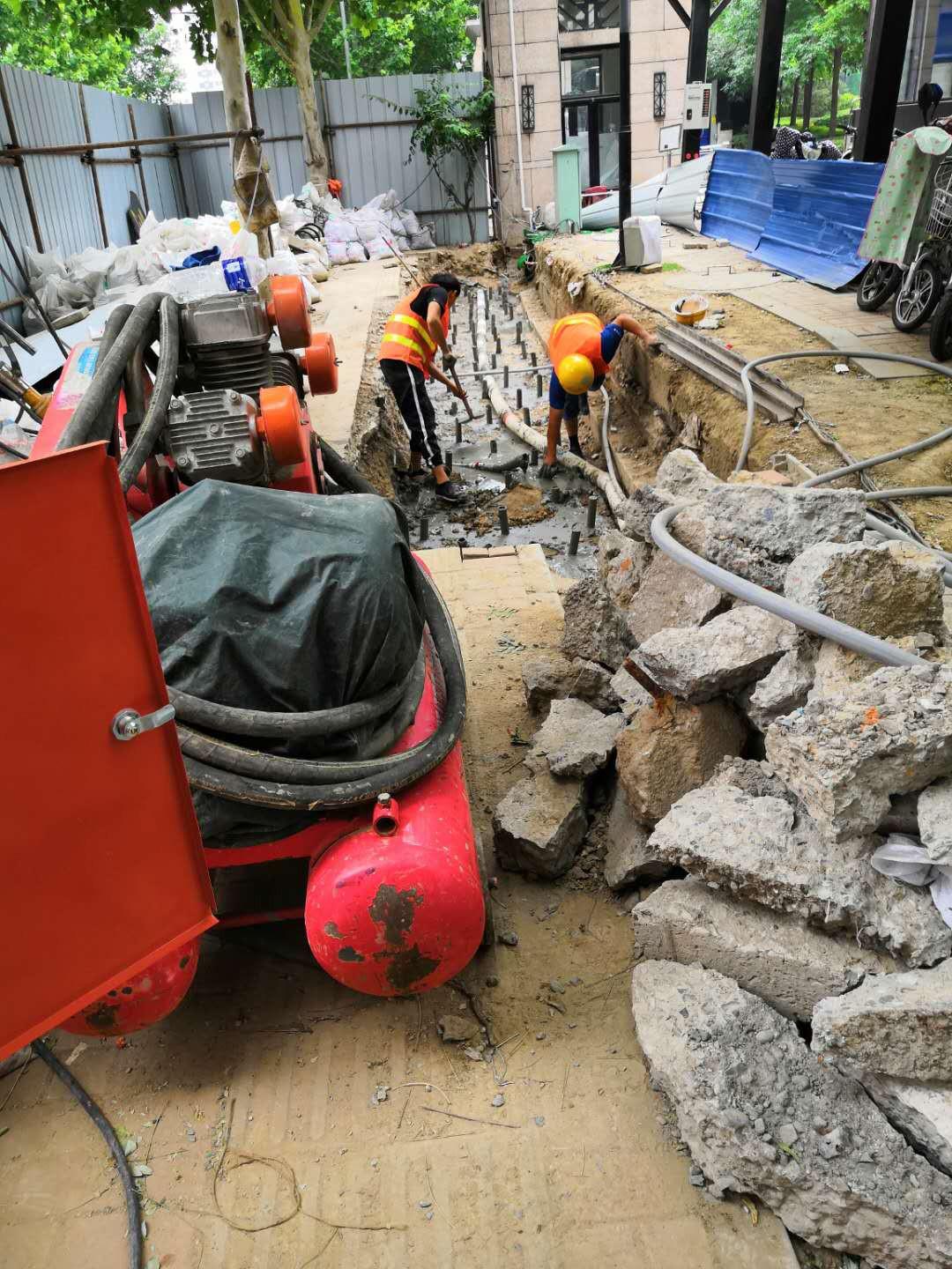 西藏地基加固解决房子的地基下沉问题